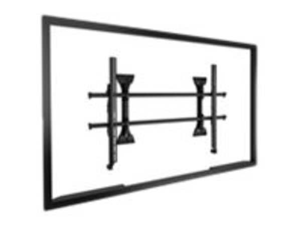  Chief Fusion X-large Micro-adjustable Fixed Display Wall Mount - For Displays 55-100 - Black Bracket - Fixed - For Lcd Display - Black 