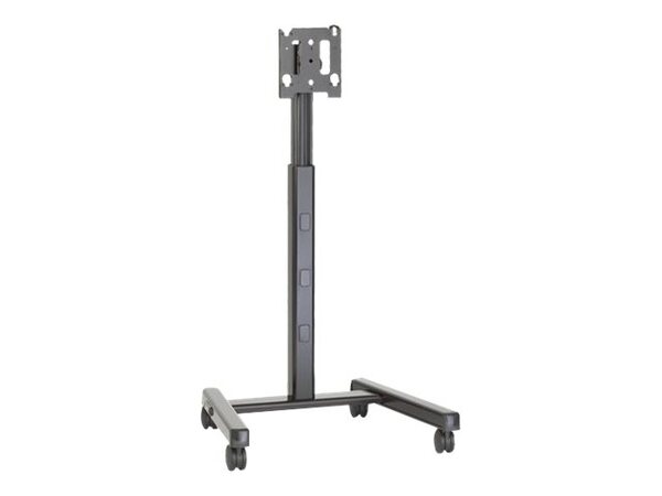  Chief Medium Mobile Flat Panel Mobile Cart - For Displays 32-65 - Black Cart - For Lcd Display - Black 