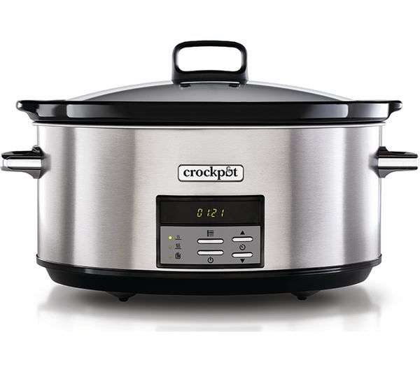  Crock-pot Csc063 Slow Cooker - Stainless Steel 