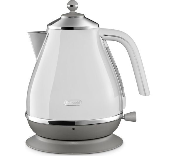 Delonghi Icona Capitals Kboc3001.w Jug Kettle - White 