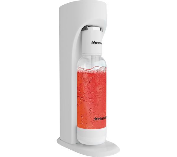  Drinkmate Omnifizz Sparkling Water Maker - Classic White 