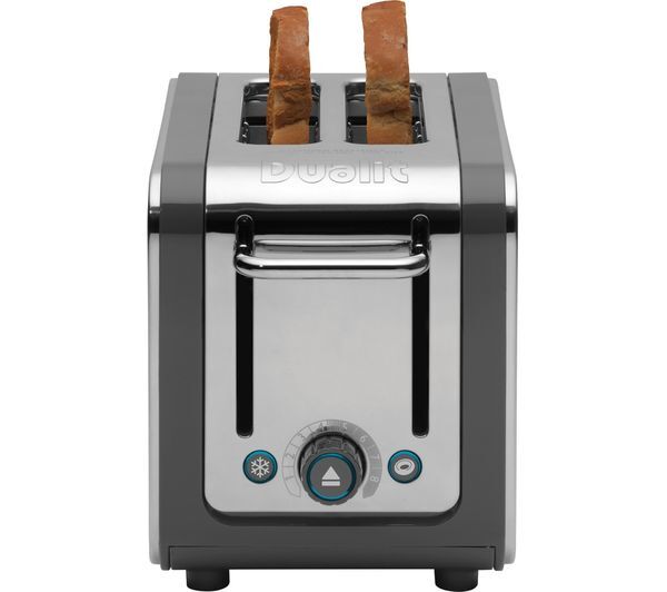 Dualit Architect 26526 2-slice Toaster - Grey & Stainless Steel 