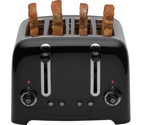  Dualit Lite 46205 4-slice Toaster - Gloss Black 