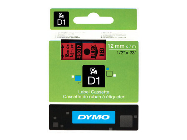  Dymo D1 - Labels - 1 Roll(s) - Roll (1.2 Cm X 7 M) 