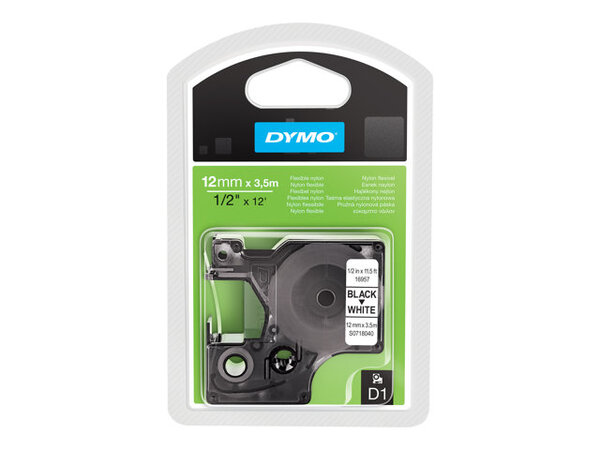  Dymo - Flexible Tape - 1 Cassette(s) - Roll (1.2 Cm X 3.5 M) 