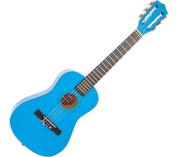  Encore Enc12bloft Acoustic Guitar Bundle - Blue 
