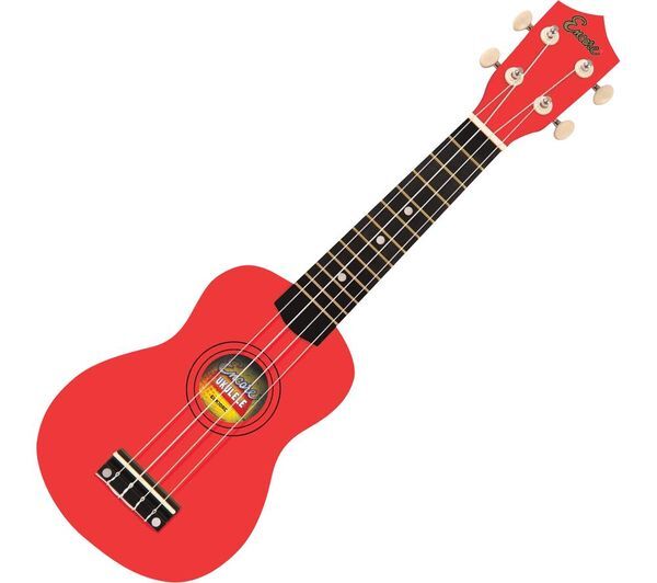  Encore Euk10rd Acoustic Ukulele - Red 