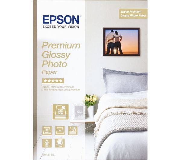  Epson A4 Photo Paper - 15 Sheets 