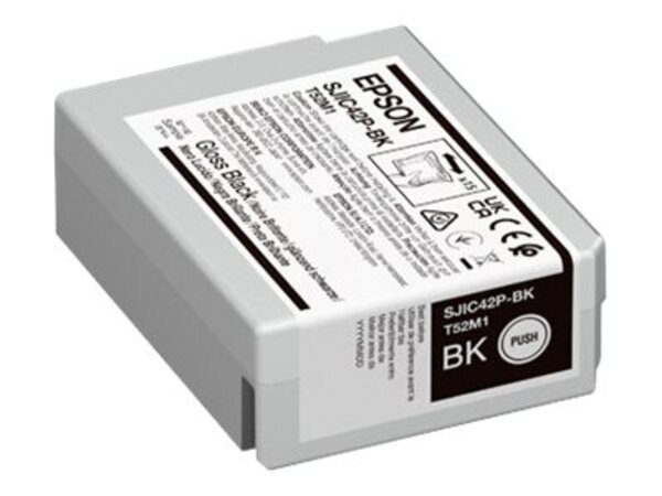  Epson Sjic42p-bk - Black - Original - Ink Cartridge 