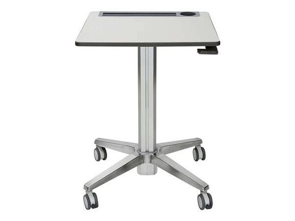  Ergotron Learnfit Short - Sit/standing Desk - Rectangular - Grey, Silver 