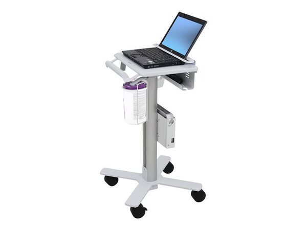  Ergotron Styleview Cart - Light-duty - For Notebook / Barcode Scanner - White, Aluminium 