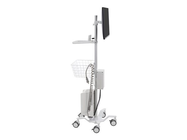  Ergotron Styleview Pole Cart Cart - For Lcd Display / Tablet - Bright White 