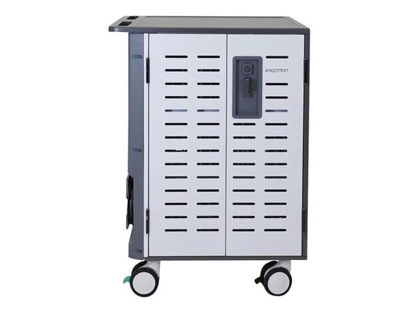  Ergotron Zip40 Cart - For 40 Tablets / Notebooks - Grey, White 