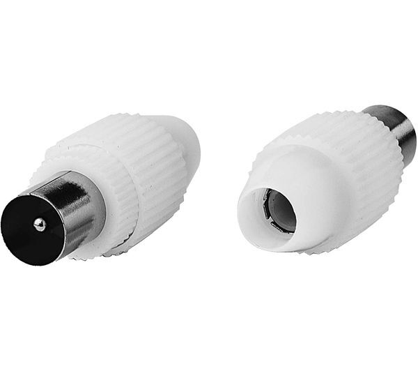  Essentials Caerpl24 Male Aerial Plug - Pack Of 2 