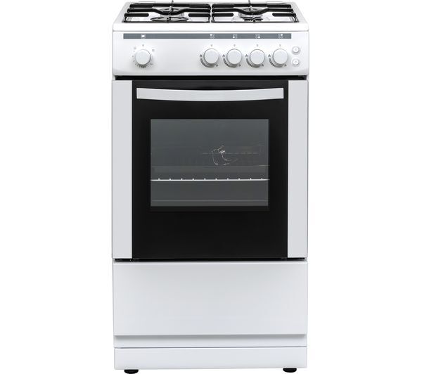  Essentials Cfsgwh18 50 Cm Gas Cooker - White 