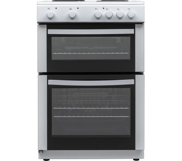  Essentials Cfte60w22 60 Cm Electric Solid Plate Cooker - White 