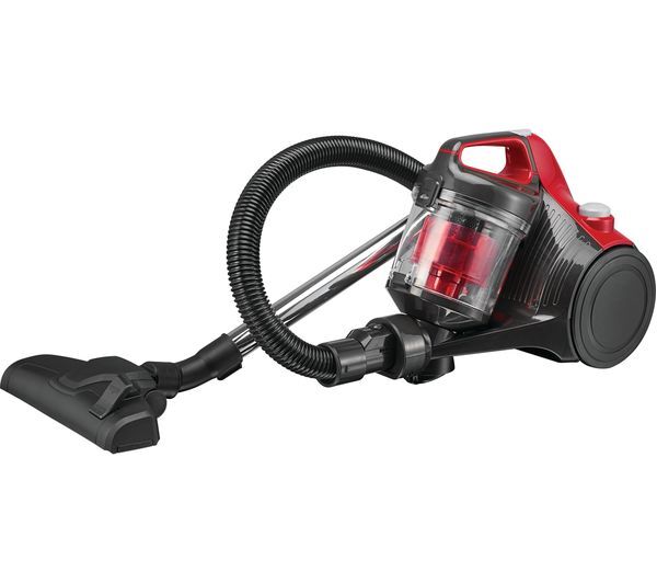  Essentials C700vc18 Cylinder Bagless Vacuum Cleaner - Red & Grey 