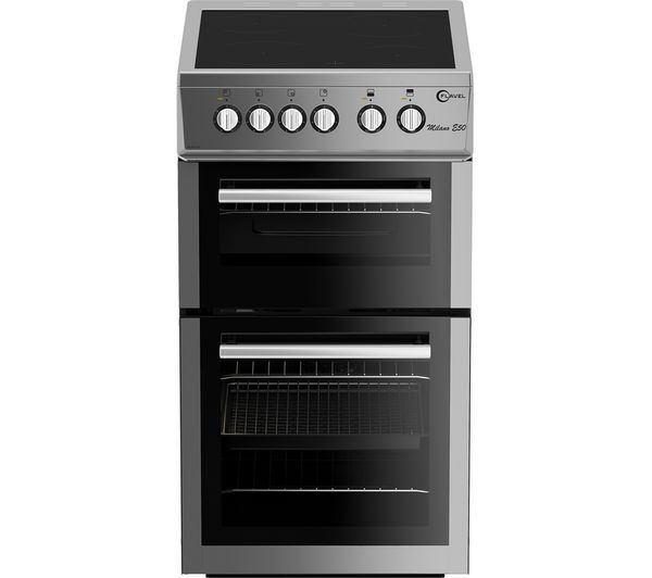  Flavel Mlb7cds 50 Cm Electric Ceramic Cooker - Silver 