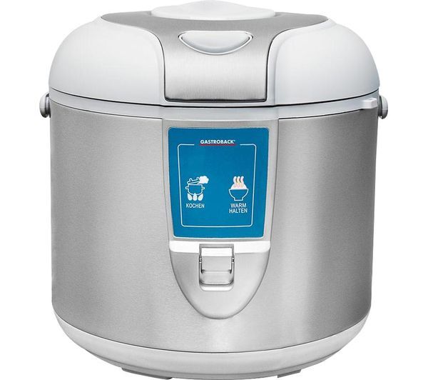  Gastroback Design Pro 62518 Rice Cooker - White & Grey 