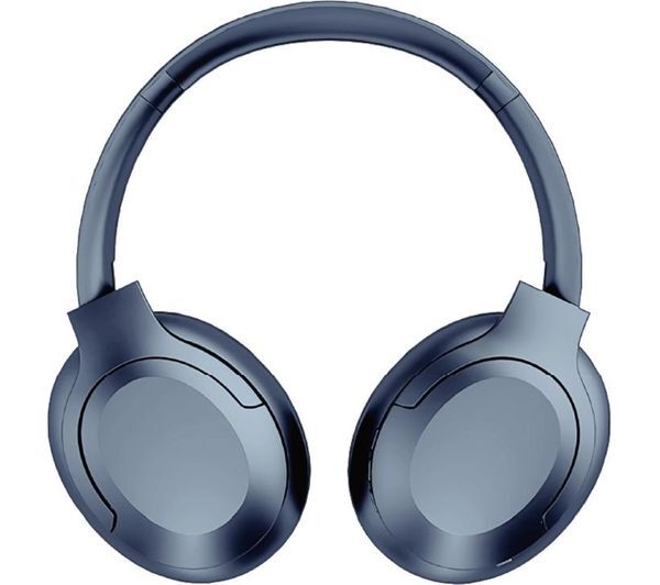  Groov-e Rhythm Wireless Bluetooth Noise-cancelling Headphones - Blue 