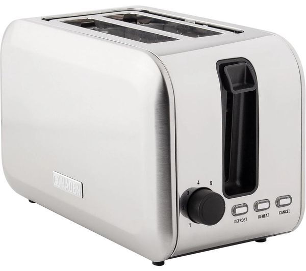  Haden Stoke 196859 2-slice Toaster - Brushed Steel 