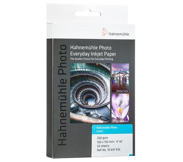  Hahnemuehle Luster 260 100 X 150 Mm Semi-gloss Photo Paper - 50 Sheets 