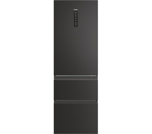  Haier Htw3618enpb Smart Fridge Freezer - Slate Black 