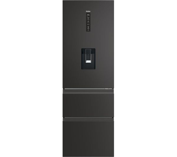  Haier Htw3618ewpb Smart Fridge Freezer - Slate Black 