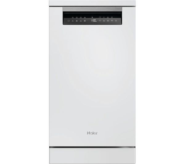 Haier I Pro Xf1c3tb1fw-80 Slimline Wifi-enabled Dishwasher - White 