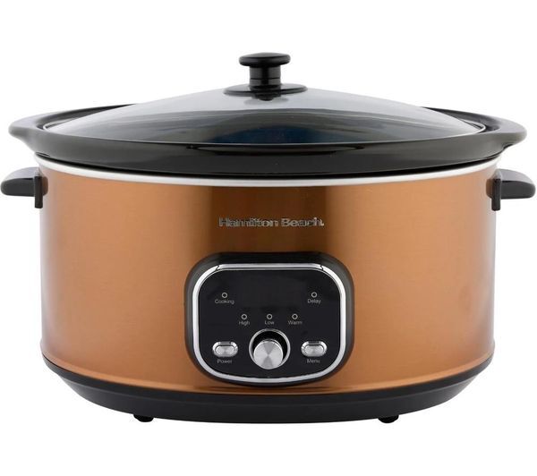  Hamilton Beach Hbcdf650brz Slow Cooker - Copper 