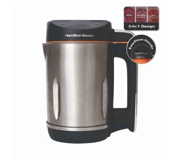  Hamilton Beach Hbsm003j Intelligent Control Plus 3-in-1 Soup Maker - Silver 