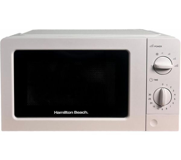  Hamilton Beach Hb70t20w Compact Solo Microwave - White 