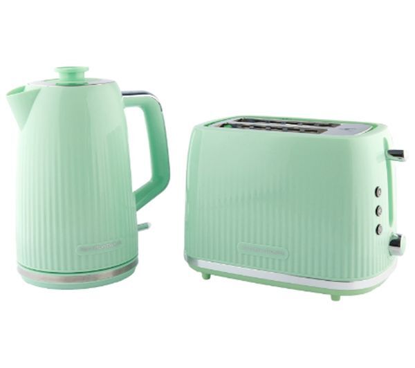  Hamilton Beach Miami Hbmiam Jug Kettle & 2-slice Toaster Bundle - Mojito Mint 