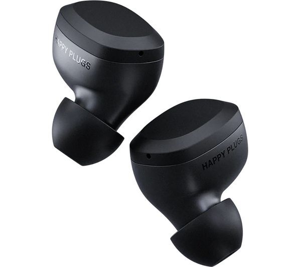 Happy Plugs Adore Wireless Bluetooth Earbuds - Black 