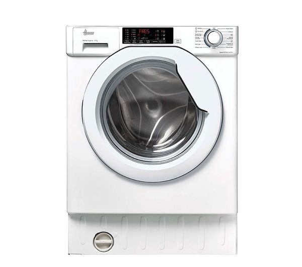  Hoover H-wash 300 Pro Hbw 48tamej-80 Integrated 8 Kg 1400 Spin Washing Machine 