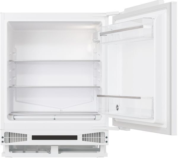  Hoover Homlse68ewkp Integrated Undercounter Fridge - Fixed Hinge 