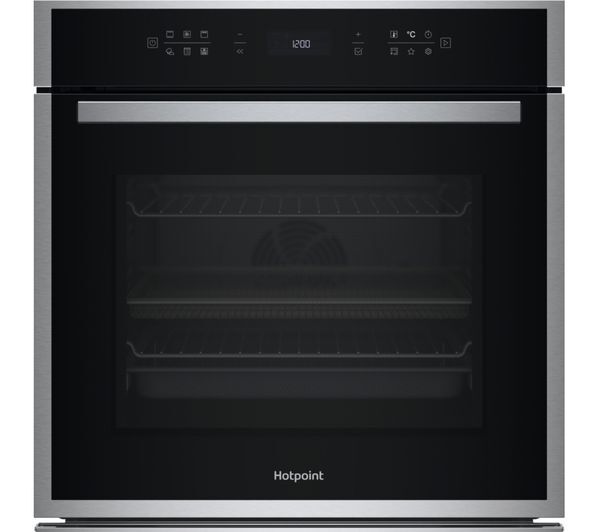  Hotpoint Class 6 Activemultiflow Hoi68pt1sxuk Plug-in Electric Pyrolytic Oven - Stainless Steel 