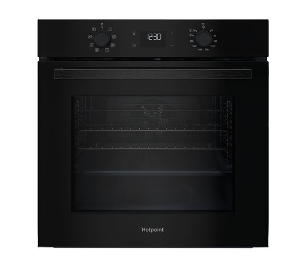  Hotpoint Class 2 Multiflow Ho 455h B Uk Plug-in Electric Steam Oven - Black 
