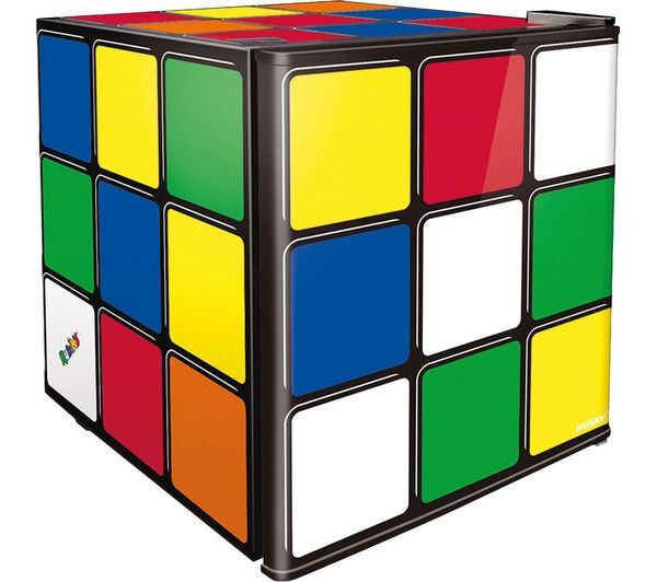  Husky Rubik's Cube Hus-hu231 Mini Fridge - Multicoloured 