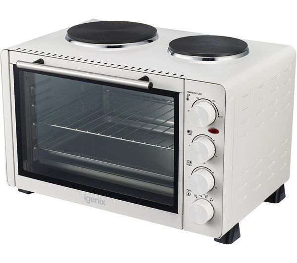  Igenix Ig7130 Electric Mini Oven - White & Black 