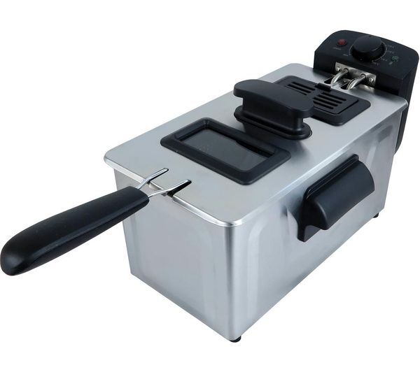  Igenix Igtb1030ss Deep Fryer - Black & Silver 