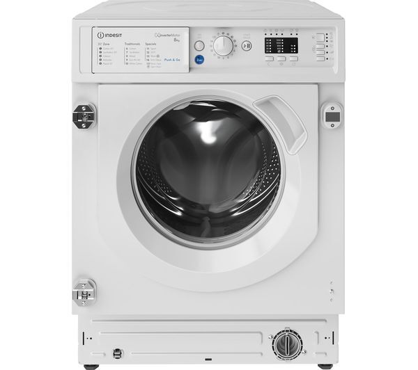  Indesit Bi Wmil 81485 Uk Integrated 8 Kg 1400 Spin Washing Machine 