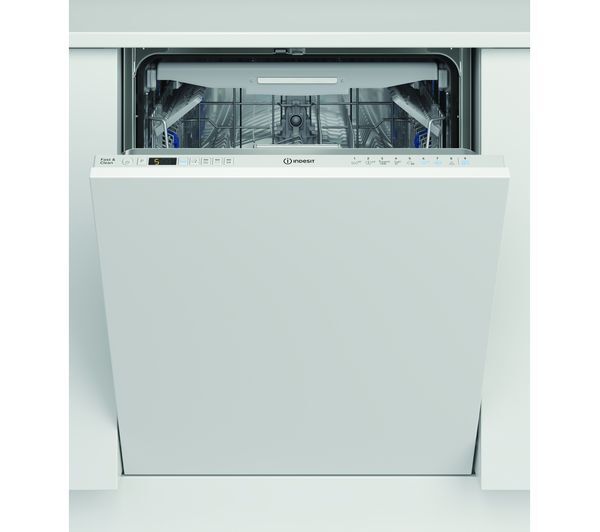  Indesit Dio3t131 Fe Uk Full-size Fully Integrated Dishwasher 