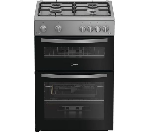  Indesit Idg6gs 60 Cm Gas Cooker - Silver 