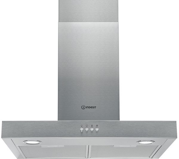  Indesit Ihbs 6.5 Lm X Chimney Cooker Hood - Stainless Steel 