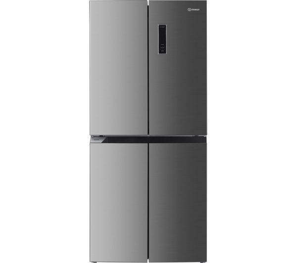  Indesit Push&go Ingf 6421 Xp4uk American-style Fridge Freezer - Silver 