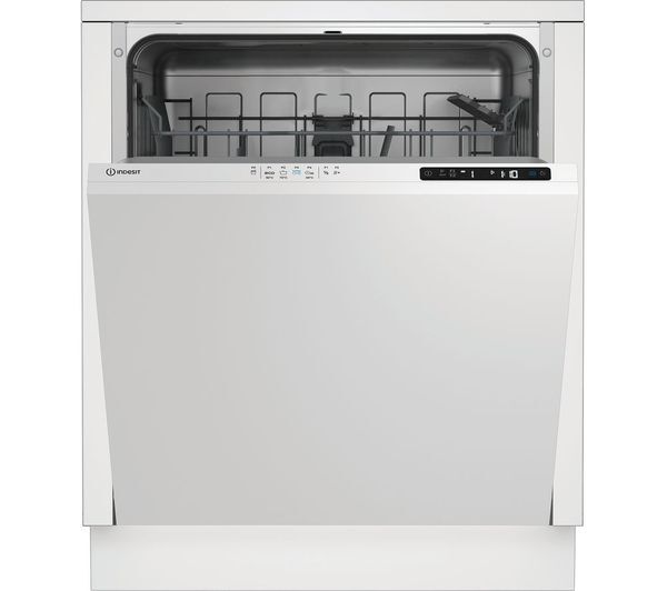  Indesit Push&go In2ie13dt70uk Full-size Fully Integrated Dishwasher 