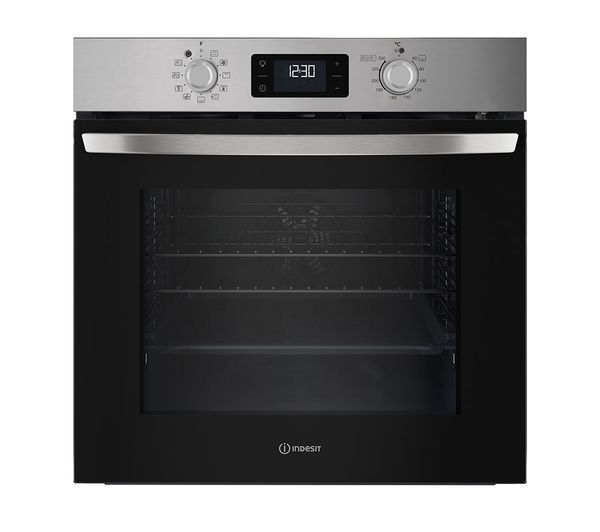  Indesit Turn&go Io 278p1 X Uk Plug-in Electric Pyrolytic Oven - Stainless Steel 