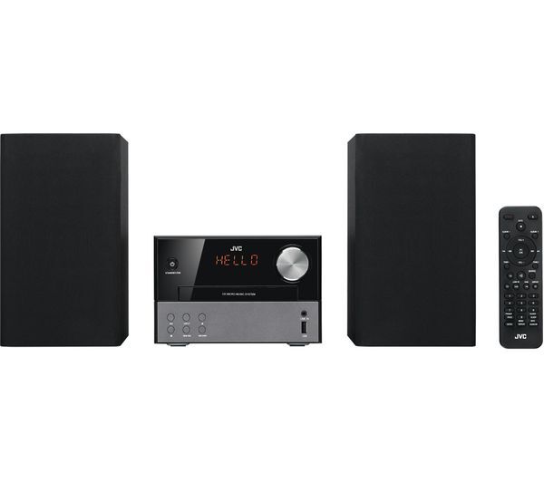  Jvc Ux-d327b Wireless Traditional Hi-fi System - Black 