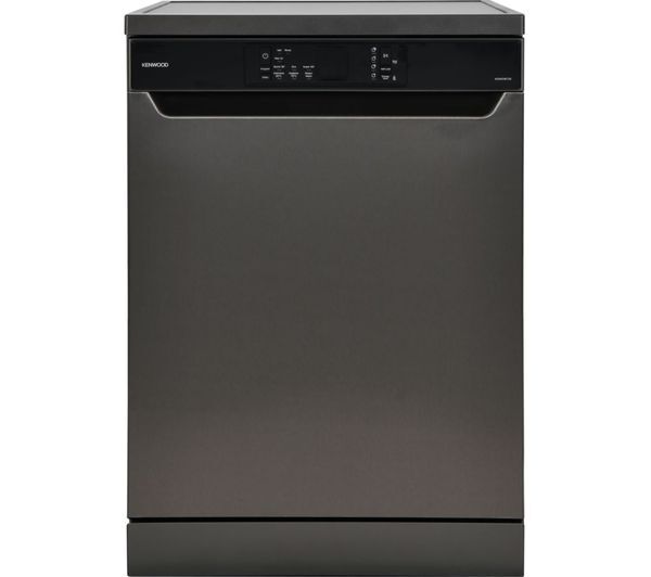  Kenwood Kdwd16t25 Full-size Dishwasher - Dark Inox 